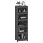 Regal aus massivem grauem Kiefernholz, 50 x 35 x 154 cm von vidaXL, Bücherregale und Regale - Ref: Foro24-821716, Preis: 98,3...