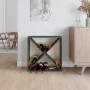 Botellero de madera maciza de pino gris 62x25x62 cm de vidaXL, Armarios para vino y licores - Ref: Foro24-821761, Precio: 57,...