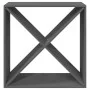 Botellero de madera maciza de pino gris 62x25x62 cm de vidaXL, Armarios para vino y licores - Ref: Foro24-821761, Precio: 57,...