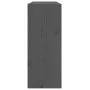 Botellero de madera maciza de pino gris 62x25x62 cm de vidaXL, Armarios para vino y licores - Ref: Foro24-821761, Precio: 57,...
