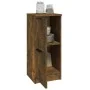Sideboards 2 units smoked oak plywood 30x30x70 cm by vidaXL, Sideboards - Ref: Foro24-817019, Price: 68,05 €, Discount: %