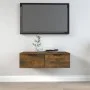 Engineered wood smoked oak wall cabinet 68x30x20 cm by vidaXL, Shelves and shelves - Ref: Foro24-817093, Price: 47,73 €, Disc...