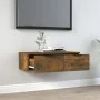 Engineered wood smoked oak wall cabinet 68x30x20 cm by vidaXL, Shelves and shelves - Ref: Foro24-817093, Price: 47,73 €, Disc...