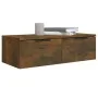 Engineered wood smoked oak wall cabinet 68x30x20 cm by vidaXL, Shelves and shelves - Ref: Foro24-817093, Price: 47,73 €, Disc...