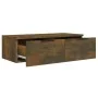 Engineered wood smoked oak wall cabinet 68x30x20 cm by vidaXL, Shelves and shelves - Ref: Foro24-817093, Price: 47,73 €, Disc...
