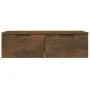 Engineered wood smoked oak wall cabinet 68x30x20 cm by vidaXL, Shelves and shelves - Ref: Foro24-817093, Price: 47,73 €, Disc...