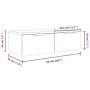 Engineered wood smoked oak wall cabinet 68x30x20 cm by vidaXL, Shelves and shelves - Ref: Foro24-817093, Price: 47,73 €, Disc...