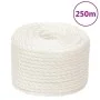 White polypropylene work rope 12 mm 250 m by vidaXL, Ropes and metal cords - Ref: Foro24-153058, Price: 90,75 €, Discount: %