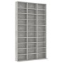 Gray plywood CD cabinet 102x16x177.5 cm by vidaXL, CD and DVD storage - Ref: Foro24-801782, Price: 122,72 €, Discount: %