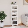 Estantería madera maciza de pino blanca 50x35x154 cm de vidaXL, Librerías y estanterías - Ref: Foro24-821715, Precio: 110,82 €