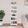 Weißes Bücherregal aus massivem Kiefernholz 50x35x154 cm von vidaXL, Bücherregale und Regale - Ref: Foro24-821715, Preis: 111...