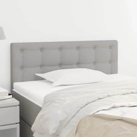Kopfteil aus hellgrauem Stoff, 90 x 5 x 78/88 cm von vidaXL, Kopf- und Fußteile - Ref: Foro24-346416, Preis: 37,58 €, Rabatt: %