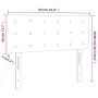 Kopfteil aus hellgrauem Stoff, 90 x 5 x 78/88 cm von vidaXL, Kopf- und Fußteile - Ref: Foro24-346416, Preis: 37,58 €, Rabatt: %