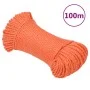Orange polypropylene work rope 6 mm 100 m by vidaXL, Ropes and metal cords - Ref: Foro24-152925, Price: 14,80 €, Discount: %