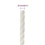 White polypropylene work rope 10 mm 250 m by vidaXL, Ropes and metal cords - Ref: Foro24-153053, Price: 67,08 €, Discount: %