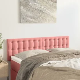 Kopfteile 2 Einheiten rosa Samt 72x5x78/88 cm von vidaXL, Kopf- und Fußteile - Ref: Foro24-346475, Preis: 65,93 €, Rabatt: %