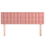 Kopfteile 2 Einheiten rosa Samt 72x5x78/88 cm von vidaXL, Kopf- und Fußteile - Ref: Foro24-346475, Preis: 67,98 €, Rabatt: %