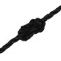 Schwarzes Polypropylen-Arbeitsseil 8 mm 50 m von vidaXL, Seile und Metallschnüre - Ref: Foro24-153007, Preis: 15,89 €, Rabatt: %
