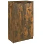 Schuhschrank aus geräuchertem Eichensperrholz, 59 x 35 x 100 cm von vidaXL, Schuhregale und Schuhorganisatoren - Ref: Foro24-...
