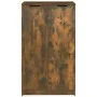 Schuhschrank aus geräuchertem Eichensperrholz, 59 x 35 x 100 cm von vidaXL, Schuhregale und Schuhorganisatoren - Ref: Foro24-...