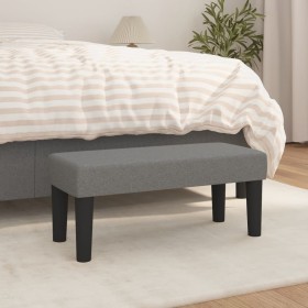 Dunkelgraue Stoffbank 70x30x30 cm von vidaXL, Banken - Ref: Foro24-346617, Preis: 34,92 €, Rabatt: %
