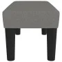 Banco de tela gris oscuro 70x30x30 cm de vidaXL, Bancos - Ref: Foro24-346617, Precio: 34,42 €, Descuento: %