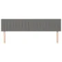 Headboards 2 units of dark gray fabric 90x5x78/88 cm by vidaXL, Headboards and footboards - Ref: Foro24-346271, Price: 64,60 ...