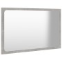 Conjunto de muebles de baño aglomerado gris hormigón de vidaXL, Muebles de baño - Ref: Foro24-3071589, Precio: 155,80 €
