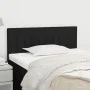 Kopfteil aus schwarzem Stoff, 100 x 5 x 78/88 cm von vidaXL, Kopf- und Fußteile - Ref: Foro24-346230, Preis: 32,54 €, Rabatt: %