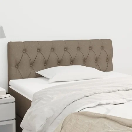 Taupe gray fabric headboard 90x7x78/88 cm by vidaXL, Headboards and footboards - Ref: Foro24-346316, Price: 42,22 €, Discount: %