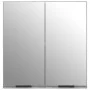 Sonoma grauer Badezimmerschrank mit Spiegel 64x20x67 cm von vidaXL, Badezimmerwaschtische - Ref: Foro24-817067, Preis: 76,51 ...