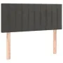 Dunkelgraues Samtkopfteil 100x5x78/88 cm von vidaXL, Kopf- und Fußteile - Ref: Foro24-346237, Preis: 40,54 €, Rabatt: %