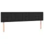Cabeceros 2 unidades de cuero sintético negro 100x5x78/88 cm de vidaXL, Cabeceros y pies de cama - Ref: Foro24-346524, Precio...
