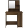 Dresser with mirror in brown oak color 86.5x35x136 cm by vidaXL, Bedroom Dressers - Ref: Foro24-820495, Price: 79,63 €, Disco...