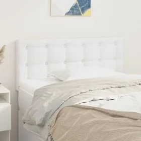 Kopfteil aus weißem Kunstleder, 90 x 5 x 78/88 cm von vidaXL, Kopf- und Fußteile - Ref: Foro24-346425, Preis: 48,39 €, Rabatt: %