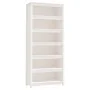 Solid white pine wood shelf 80x35x183 cm by vidaXL, Bookcases and shelves - Ref: Foro24-821695, Price: 208,40 €, Discount: %
