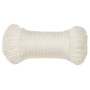 White polypropylene work rope 8 mm 50 m by vidaXL, Ropes and metal cords - Ref: Foro24-153046, Price: 15,33 €, Discount: %