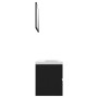 Juego de muebles de baño madera de ingeniería negro de vidaXL, Muebles de baño - Ref: Foro24-3071595, Precio: 201,84 €, Descu...