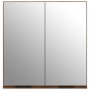 Bathroom cabinet with mirror brown oak color 64x20x67 cm by vidaXL, bathroom vanities - Ref: Foro24-817068, Price: 75,12 €, D...