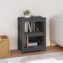 Graues Bücherregal aus massivem Kiefernholz 50x35x68 cm von vidaXL, Bücherregale und Regale - Ref: Foro24-821701, Preis: 60,3...