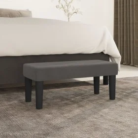 Dark gray velvet bench 70x30x30 cm by vidaXL, Banks - Ref: Foro24-346639, Price: 39,22 €, Discount: %
