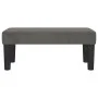 Banco de terciopelo gris oscuro 70x30x30 cm de vidaXL, Bancos - Ref: Foro24-346639, Precio: 39,22 €, Descuento: %