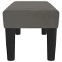 Banco de terciopelo gris oscuro 70x30x30 cm de vidaXL, Bancos - Ref: Foro24-346639, Precio: 39,22 €, Descuento: %