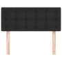 Kopfteil aus schwarzem Kunstleder, 100 x 5 x 78/88 cm von vidaXL, Kopf- und Fußteile - Ref: Foro24-346444, Preis: 33,70 €, Ra...