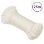 Cuerda de trabajo polipropileno blanco 6 mm 25 m de vidaXL, Sogas y cuerdas metálicas - Ref: Foro24-153040, Precio: 8,37 €, D...