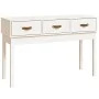 Solid white pine wood console table 114x40x75 cm by vidaXL, Side tables - Ref: Foro24-821755, Price: 113,18 €, Discount: %