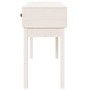 Solid white pine wood console table 114x40x75 cm by vidaXL, Side tables - Ref: Foro24-821755, Price: 114,54 €, Discount: %