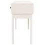 Solid white pine wood console table 114x40x75 cm by vidaXL, Side tables - Ref: Foro24-821755, Price: 113,18 €, Discount: %