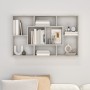 Estantería pared madera ingeniería gris hormigón 85x16x52,5 cm by vidaXL, Closets and storage - Ref: Foro24-801422, Price: 36...