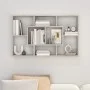 Wandregal aus Holzwerkstoff in Grau-Betonoptik, 85x16x52,5 cm. von vidaXL, Schränke und Lagerung - Ref: Foro24-801422, Preis:...